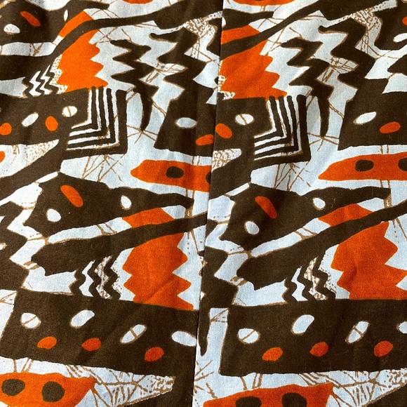 Hand crafted Handmade Jean Dubuffet Inspired Vintage Mermaid Midi Skirt - Picture 5 of 9